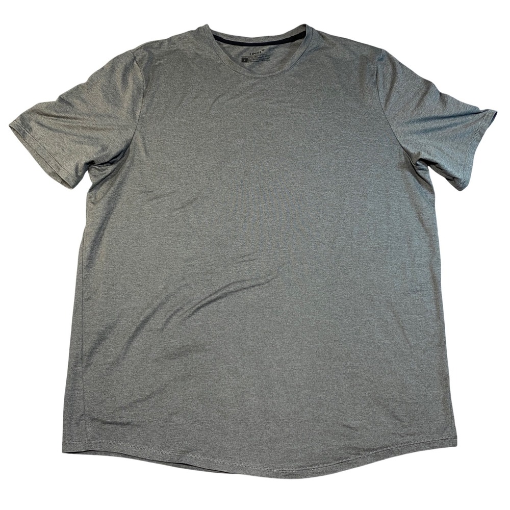 UNRL Shirt Mens Large Gray Athletic Short Sleeve Performance Stretch T Lot of 3